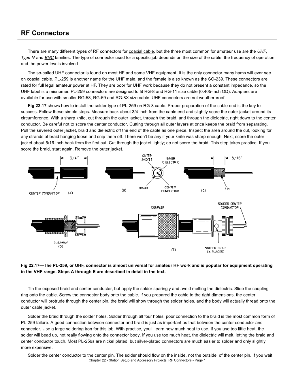 RF Connectors