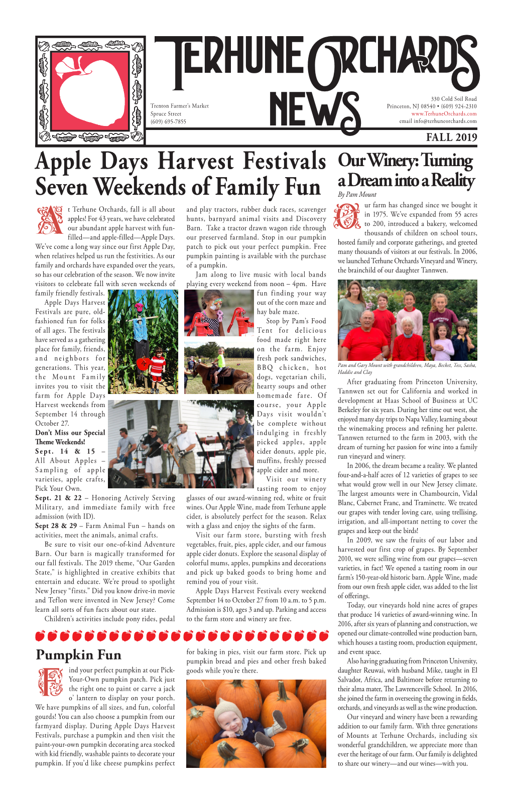 Apple Days Harvest Festivals Seven Weekends of Family