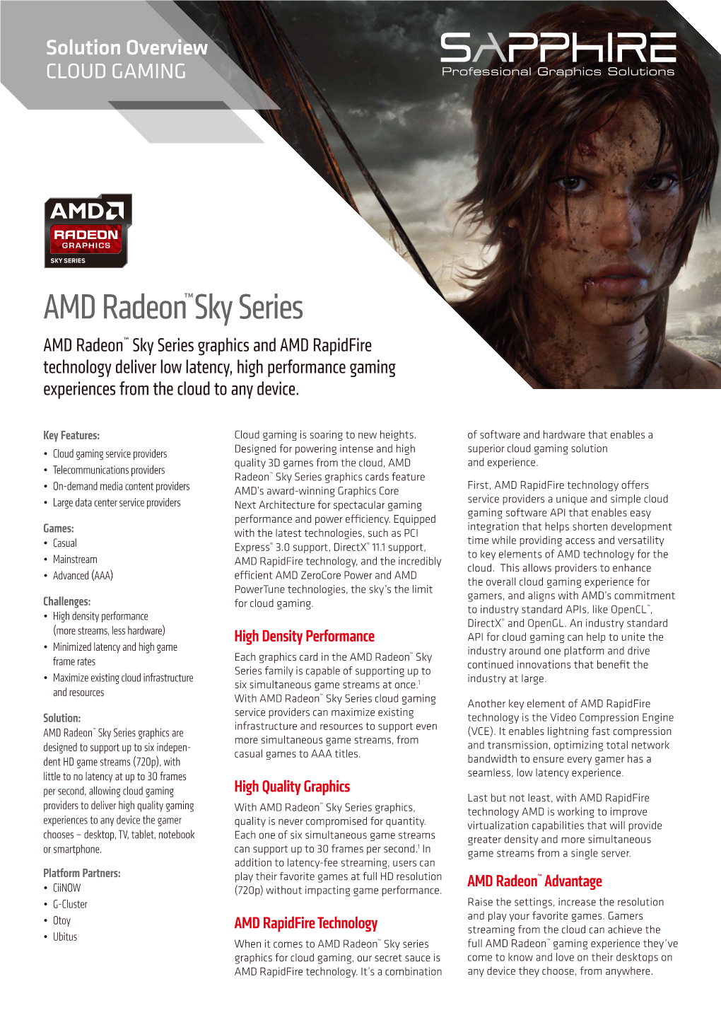AMD Radeon™Sky Series