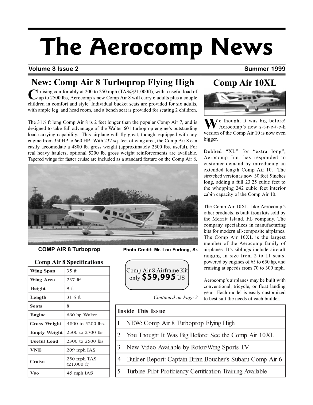 Aerocomp News
