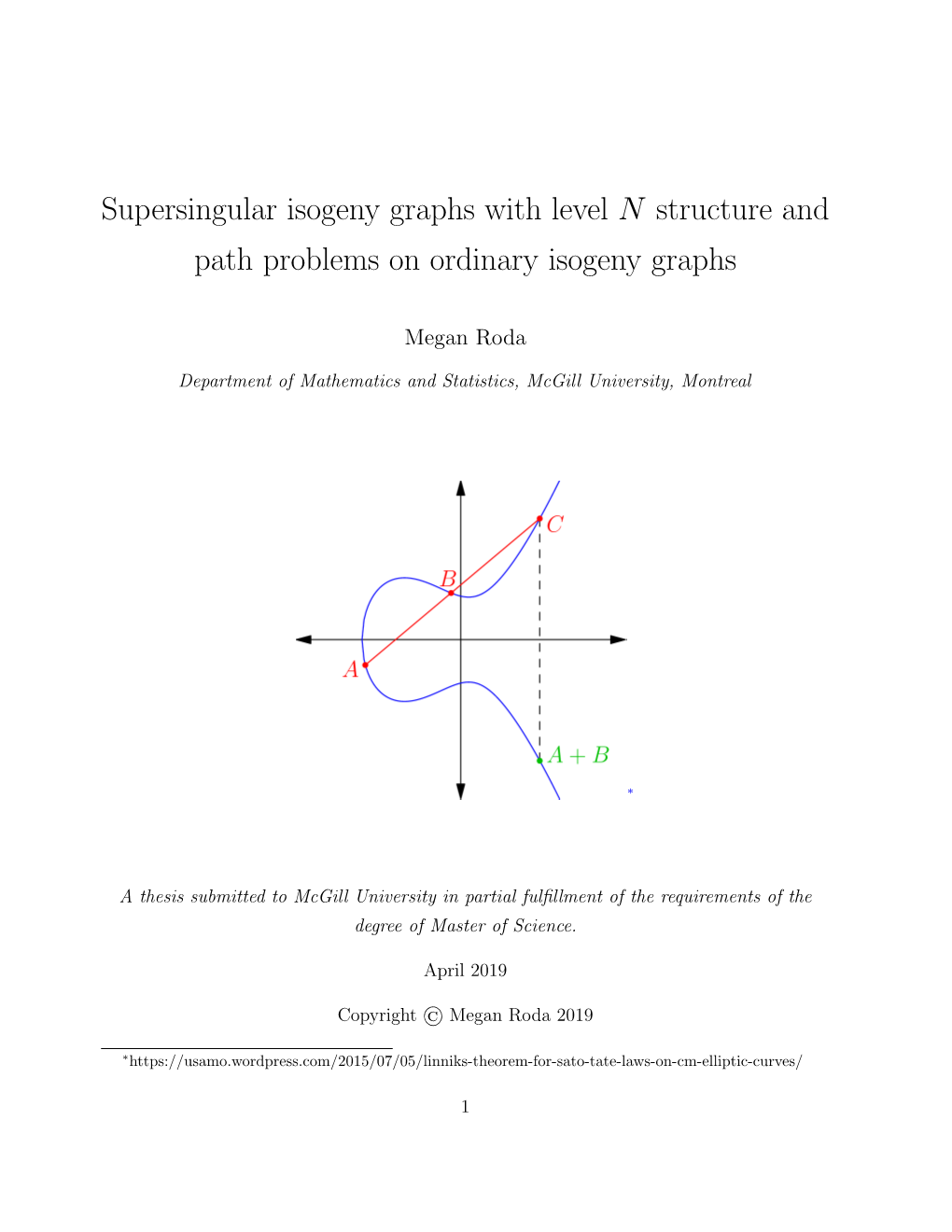Supersingular Isogeny Graphs with Level N Structure and Path Problems on Ordinary Isogeny Graphs