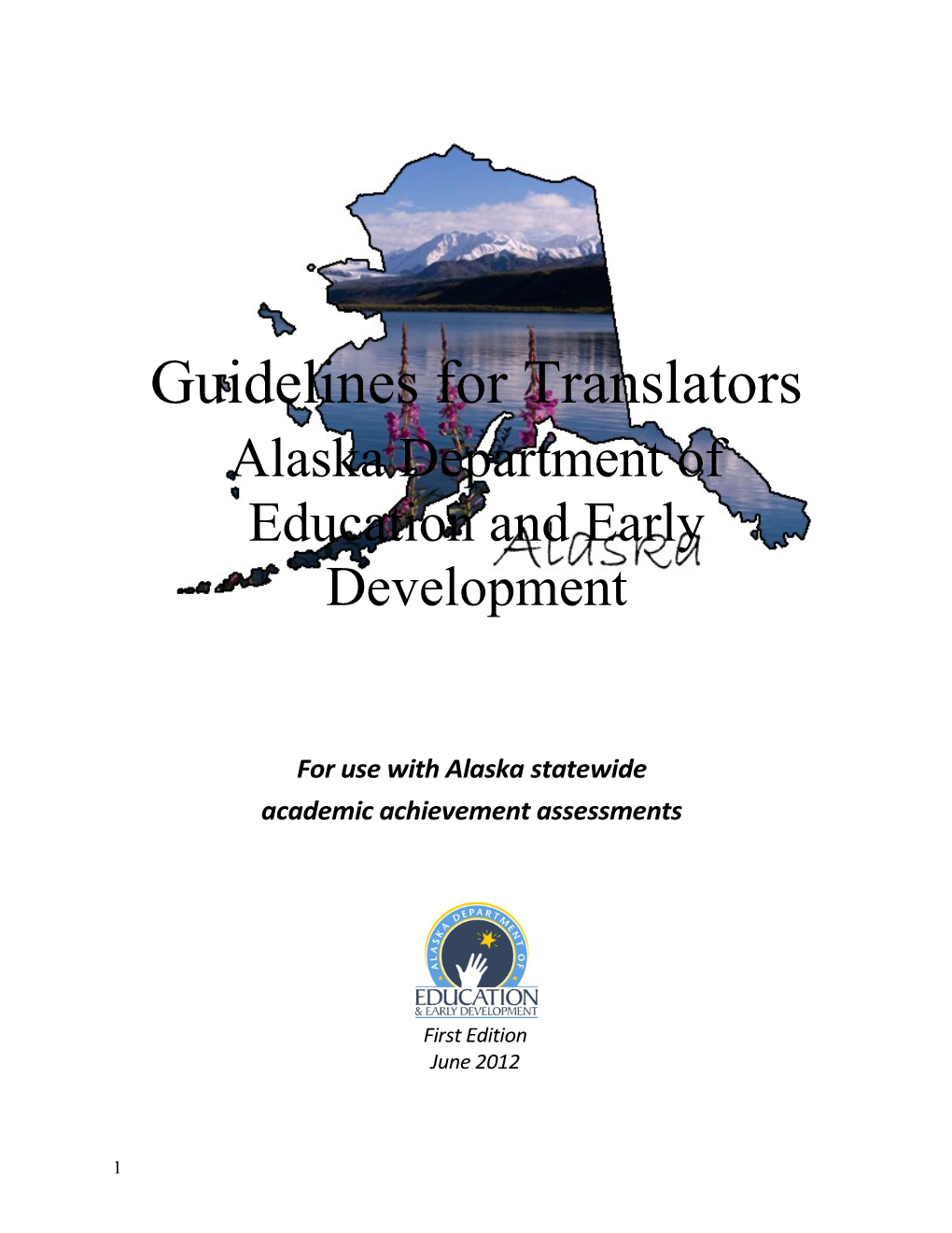 Alaska Department of Education and Early Development