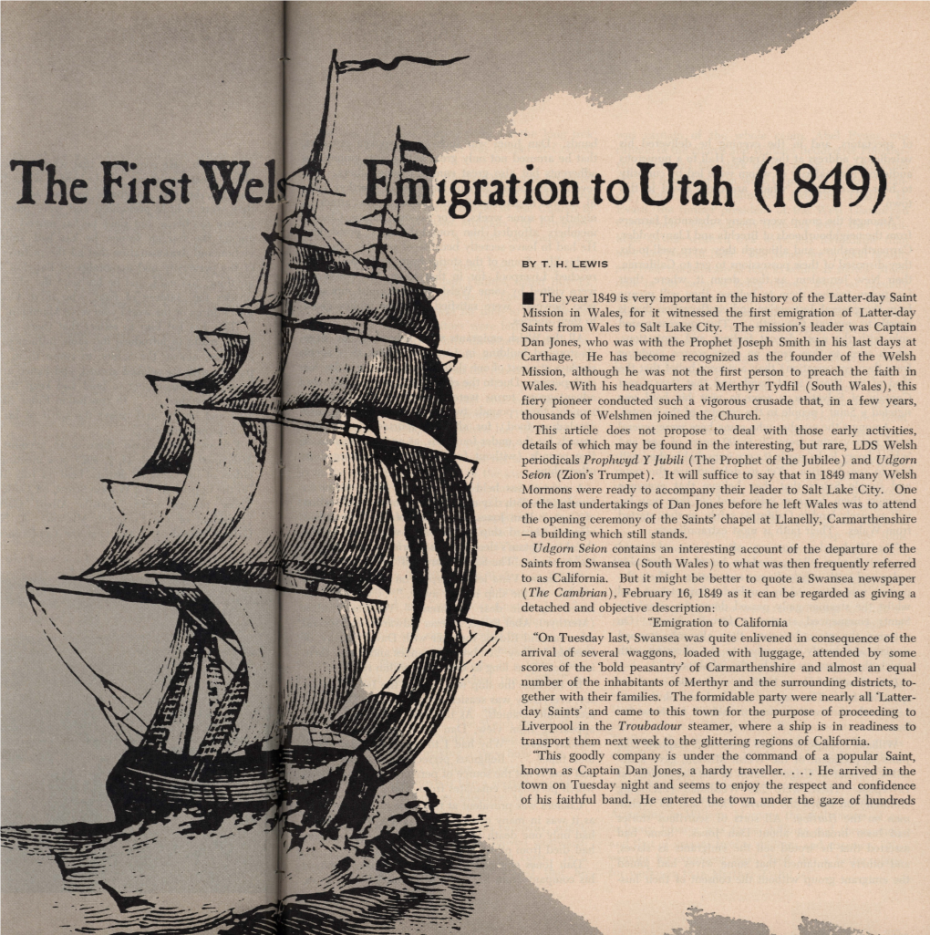 The First We 1Gration to Utah (1849)