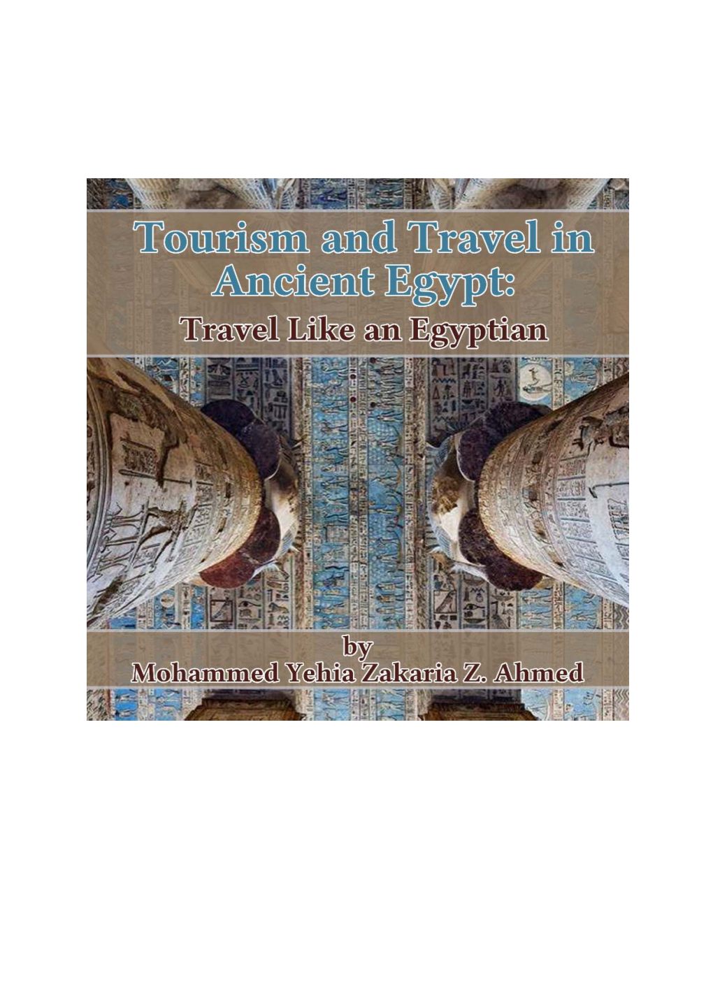 Tourism and Travel in Ancient Egypt