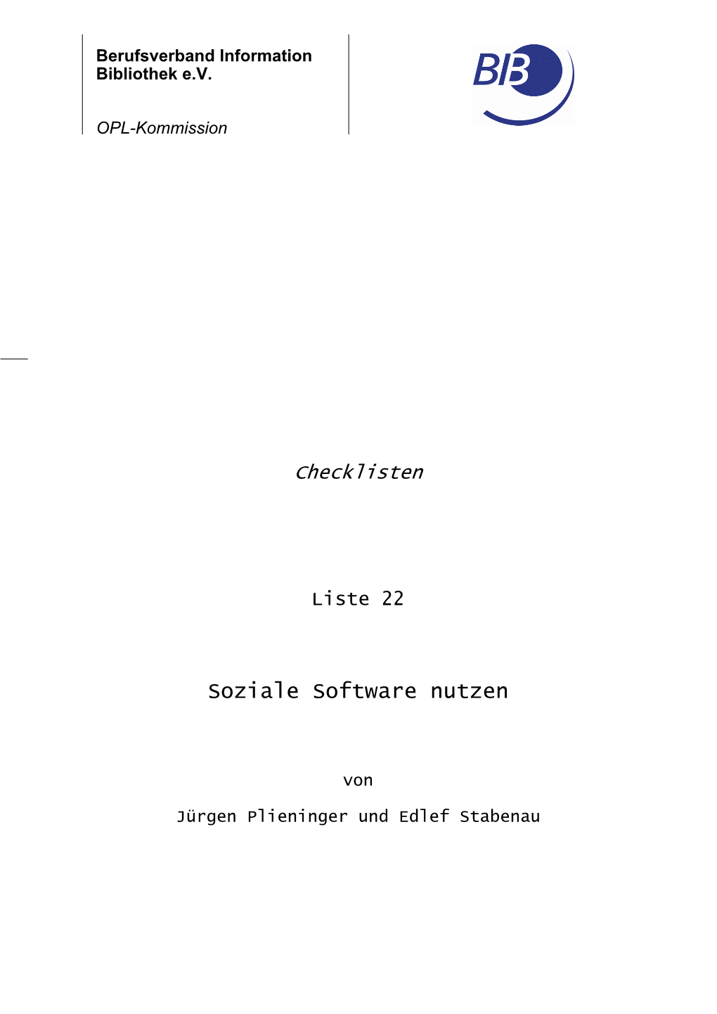 Soziale Software Nutzen