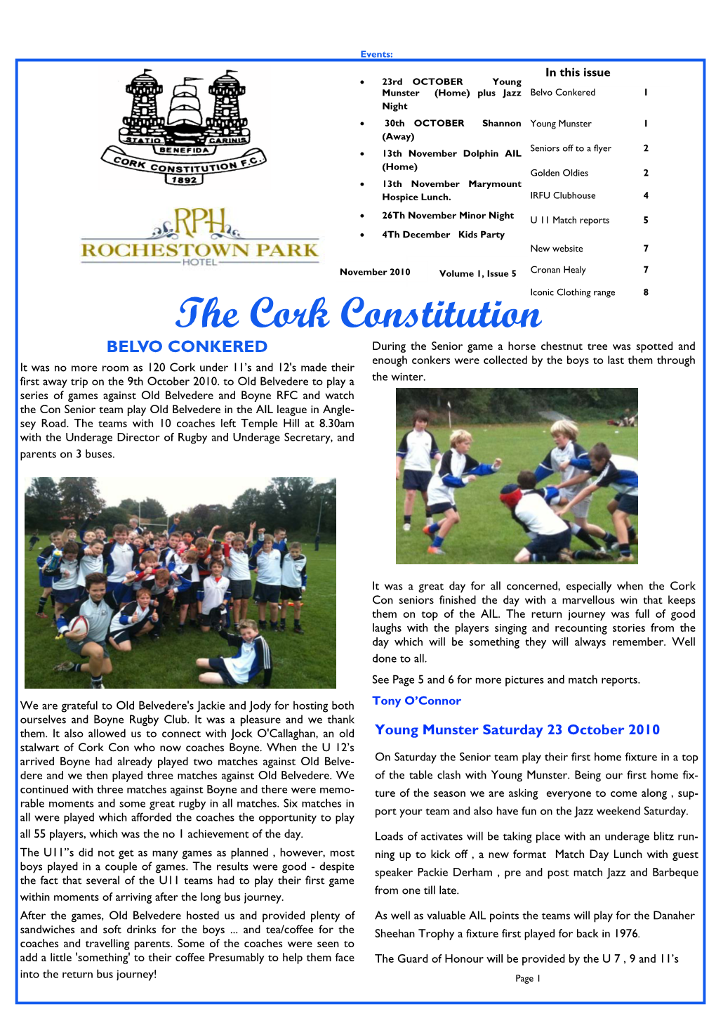 CCFC Nov 2010 Ezine Issue 5