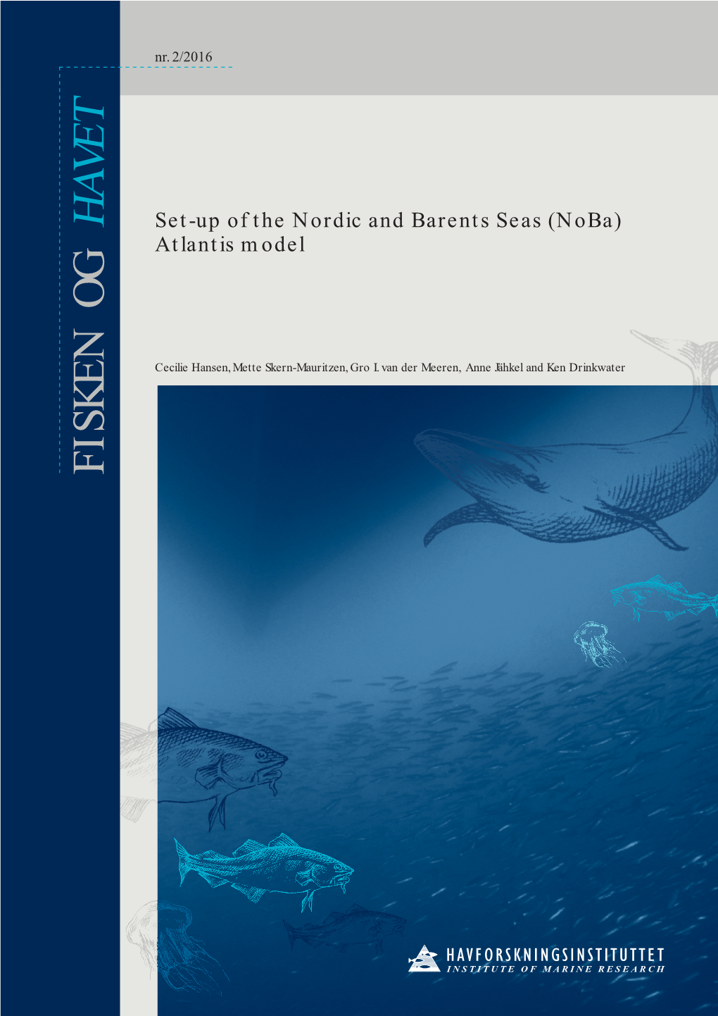 Set-Up of the Nordic and Barents Seas (Noba) Atlantis Model