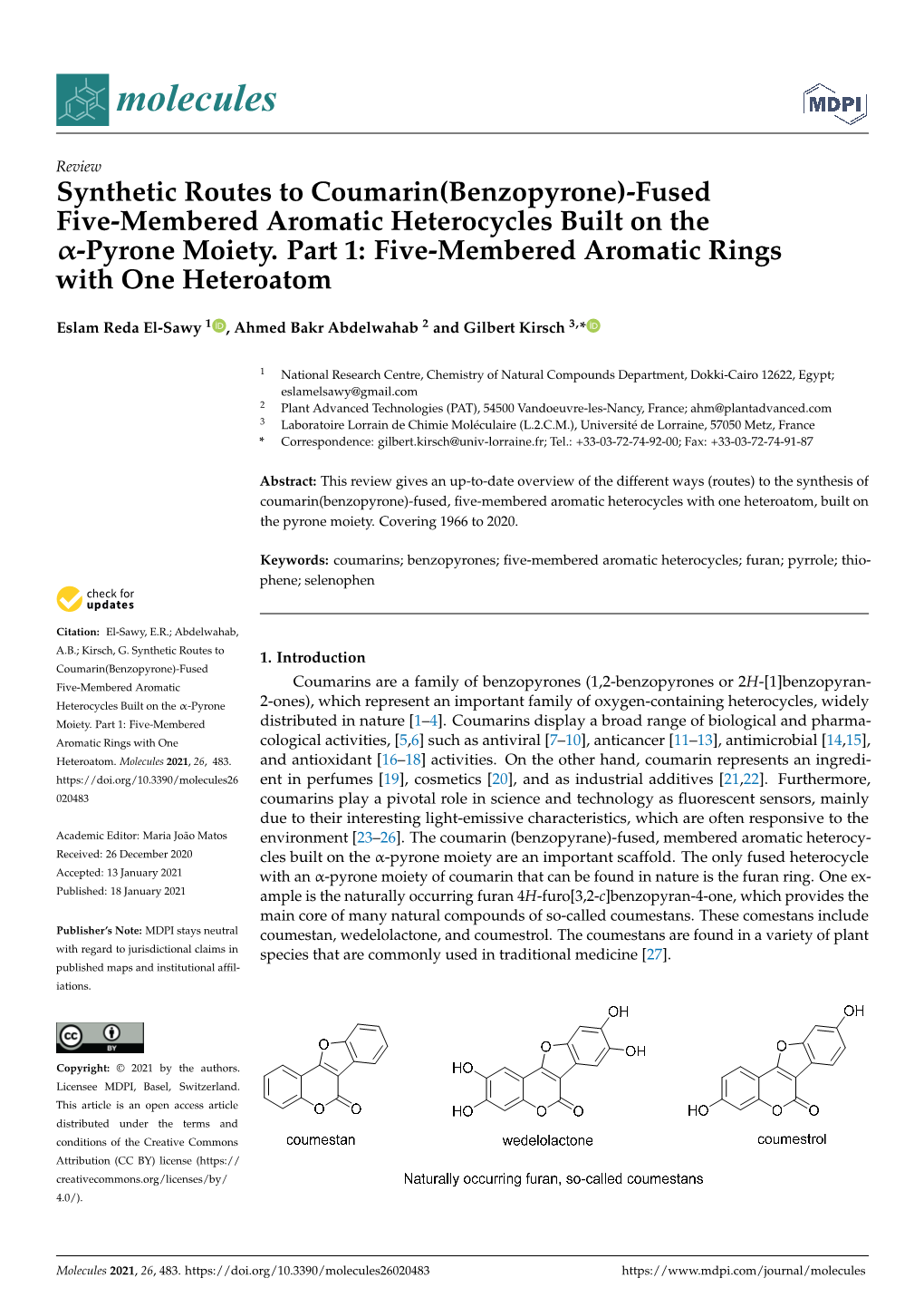 Fused Five-Membered Aromatic Heterocycles Built on the Α-Pyrone Moiety