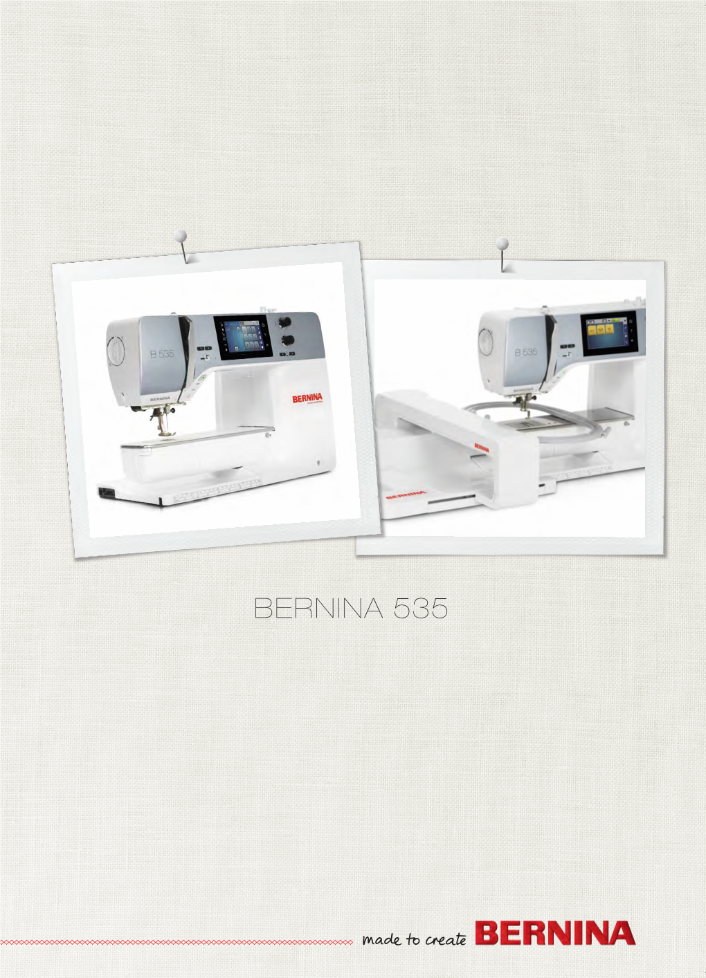 BERNINA 535 LOOKING for a NEW SEWING PROJECT? You Can Find What You Want in “Inspiration”, Our Sewing Magazine
