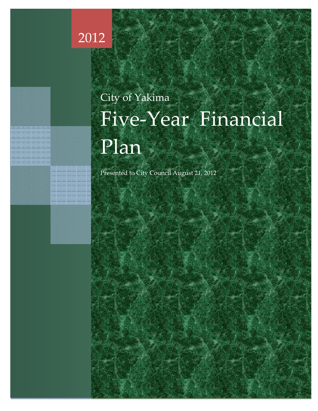 Five-Year Financial Plan
