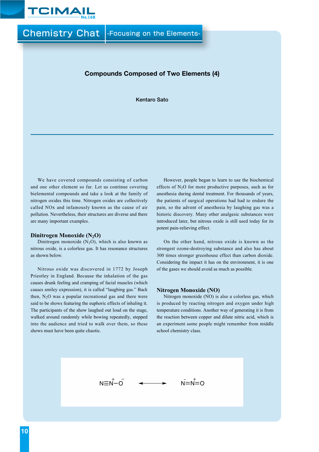 Chemistry Chat -Focusing on the Elements