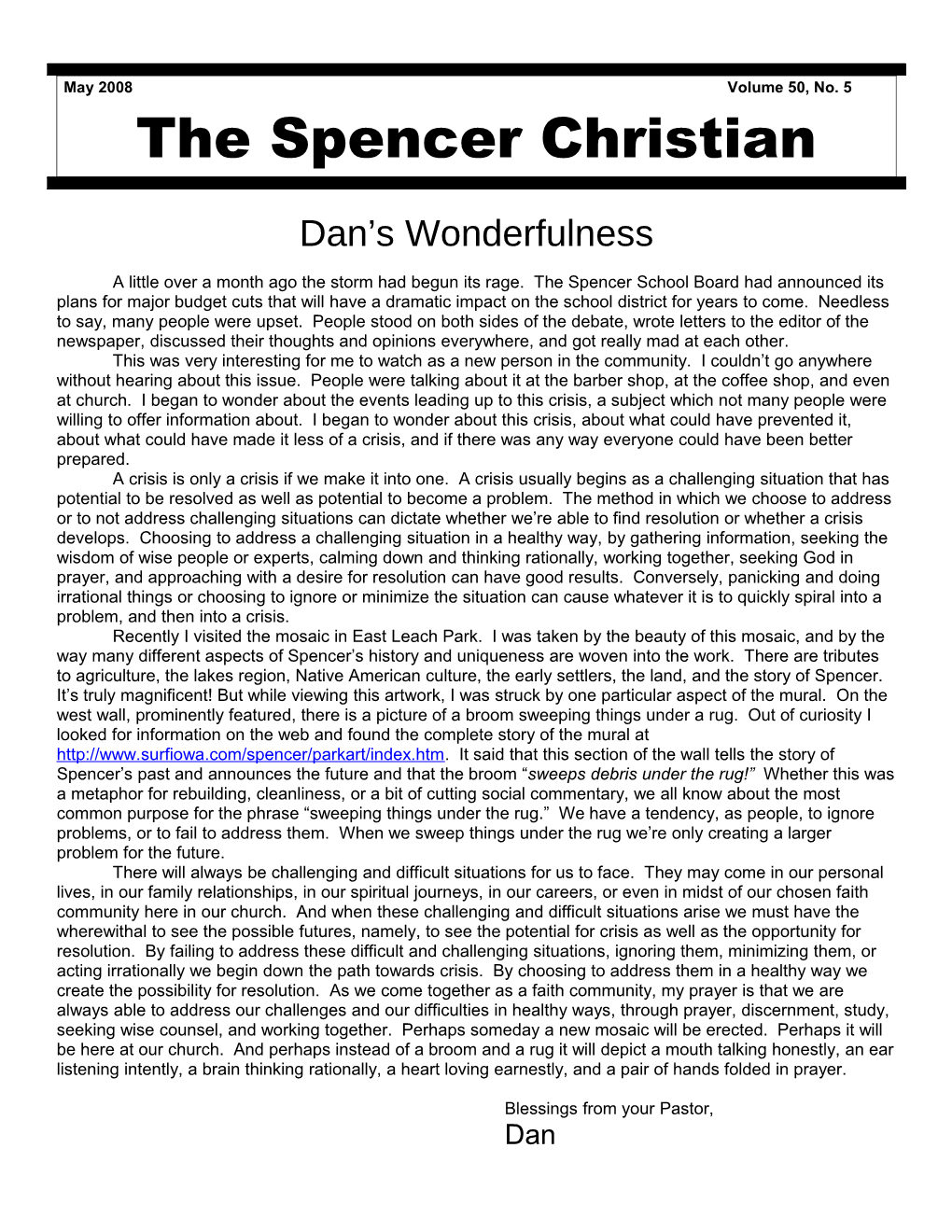 The Spencer Christian