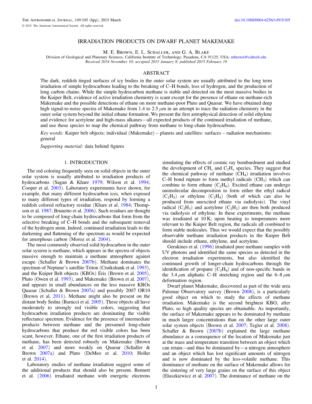 Irradiation Products on Dwarf Planet Makemake M