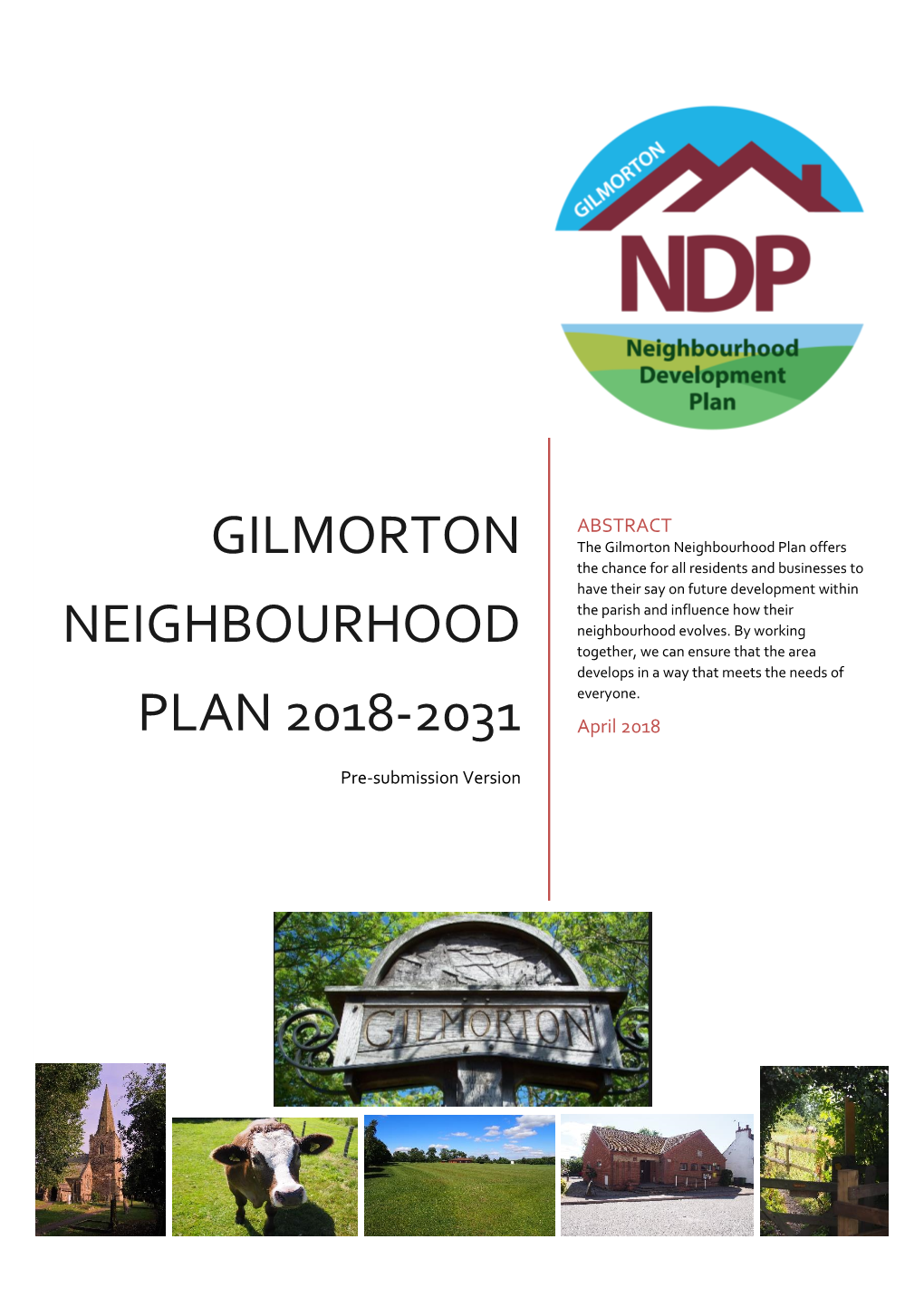 GILMORTON NEIGHBOURHOOD Plan 2018-2031