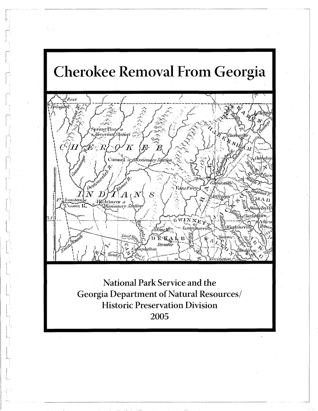 Cherokee Removal from Georgia