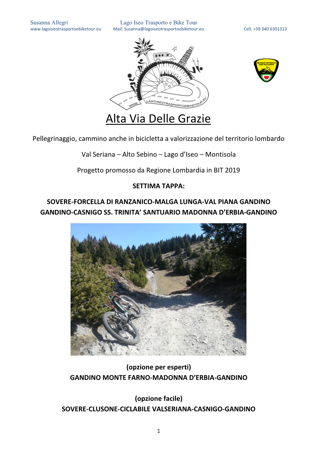 Alta Via Delle Grazie