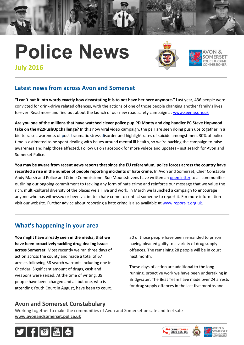 Police News July 2016