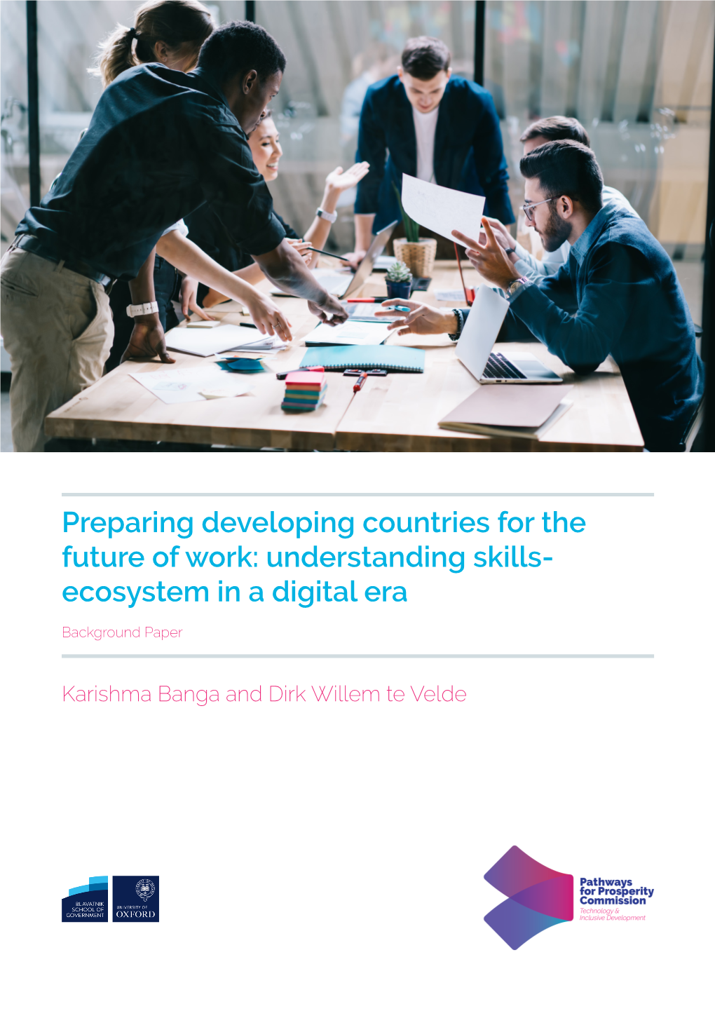 Preparing Developing Countries for the Future of Work: Understanding Skills- Ecosystem in a Digital Era