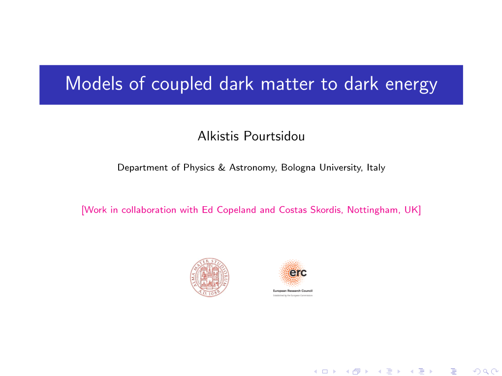 Models of Coupled Dark Matter to Dark Energy