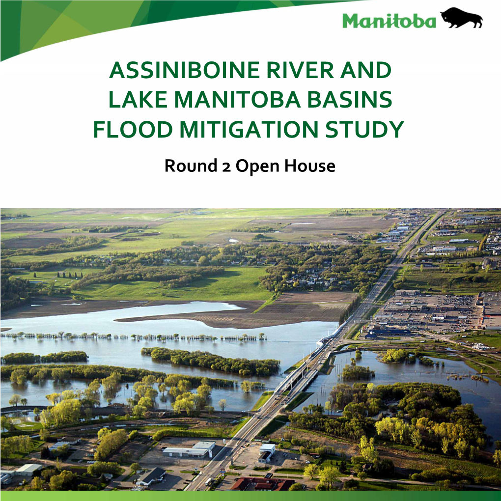 Assiniboine River and Lake Manitoba Basins Flood Mitigation Study