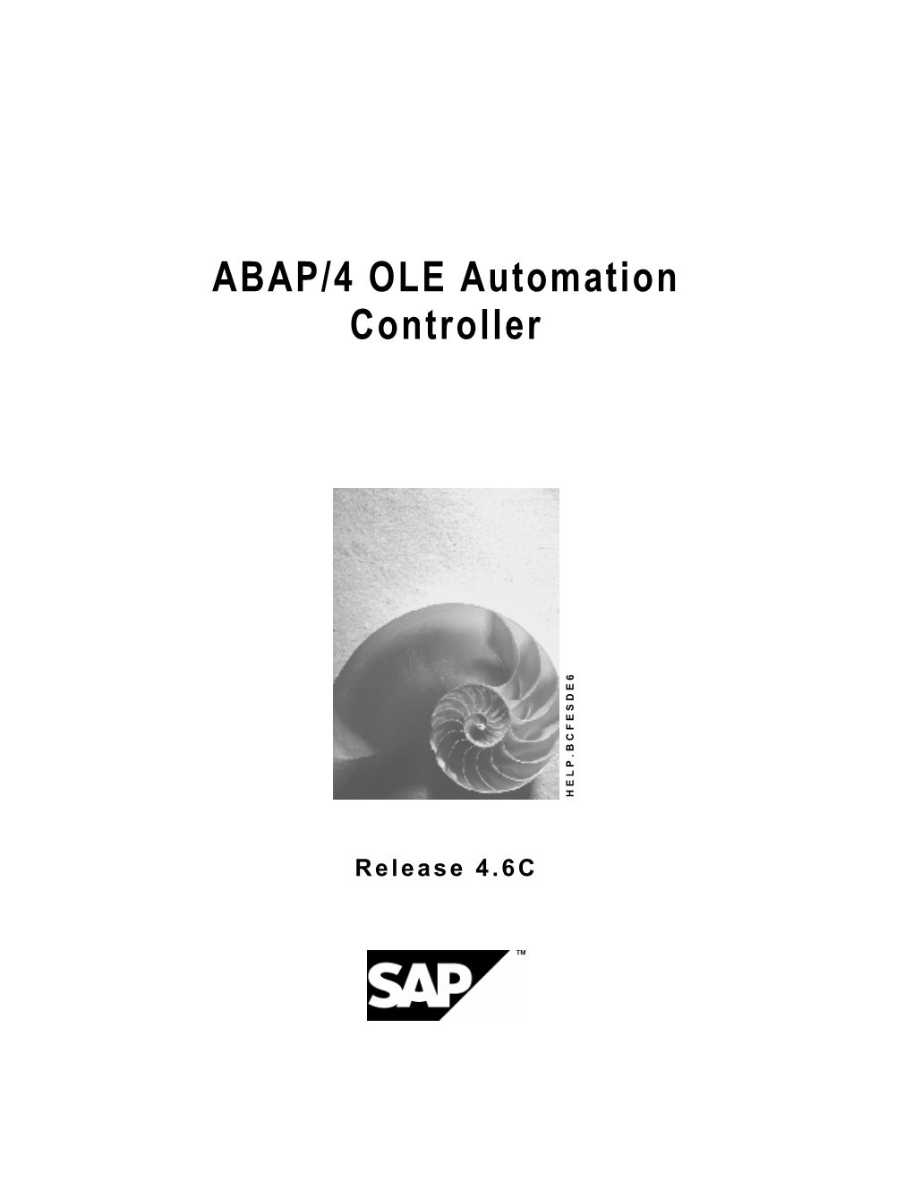 ABAP/4 OLE Automation Controller HELP.BCFESDE6