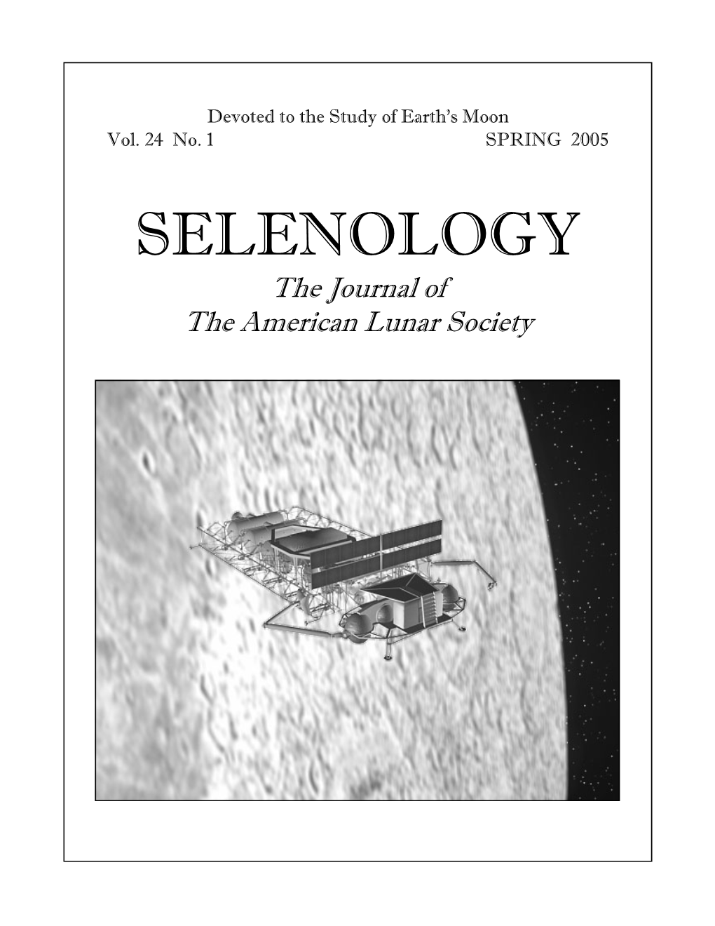 Selenology Spring 2005 Final