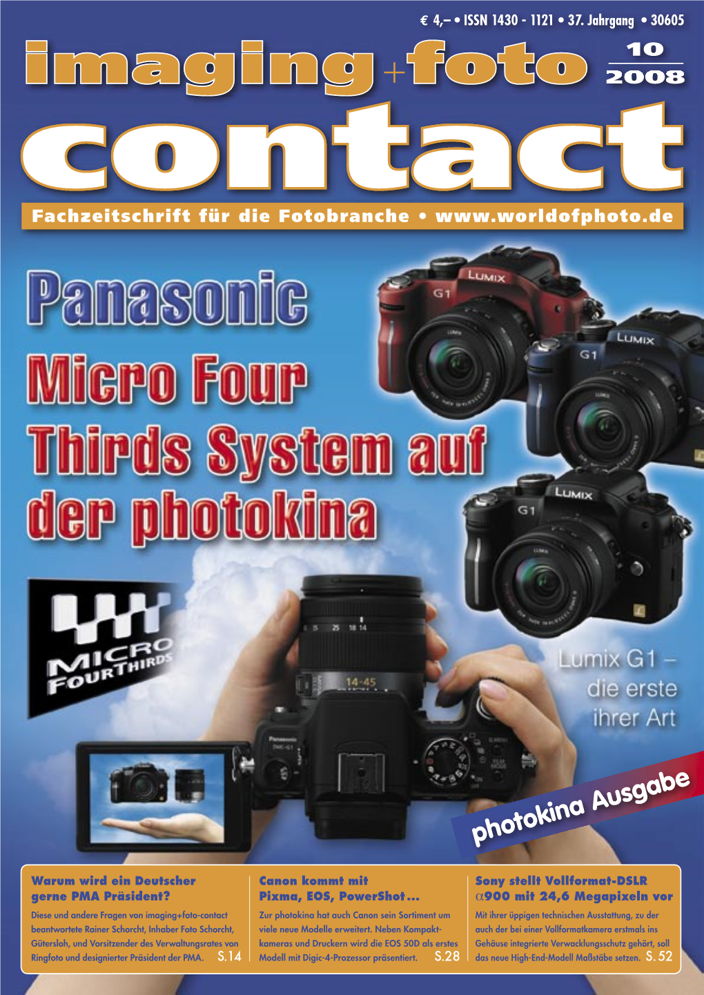 Imaging+Foto-Contact Oktober 2008