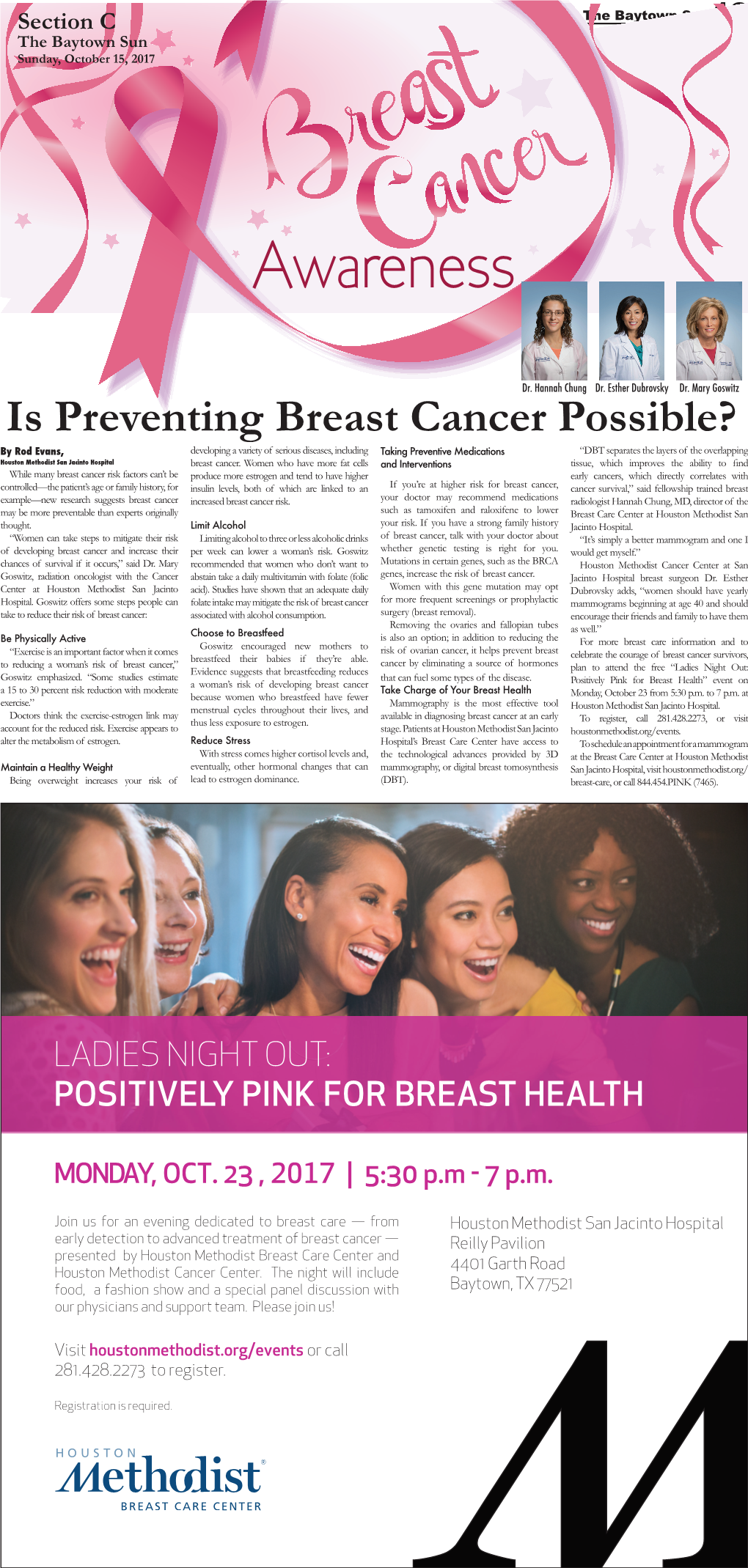 Is Preventing Breast Cancer Possible?