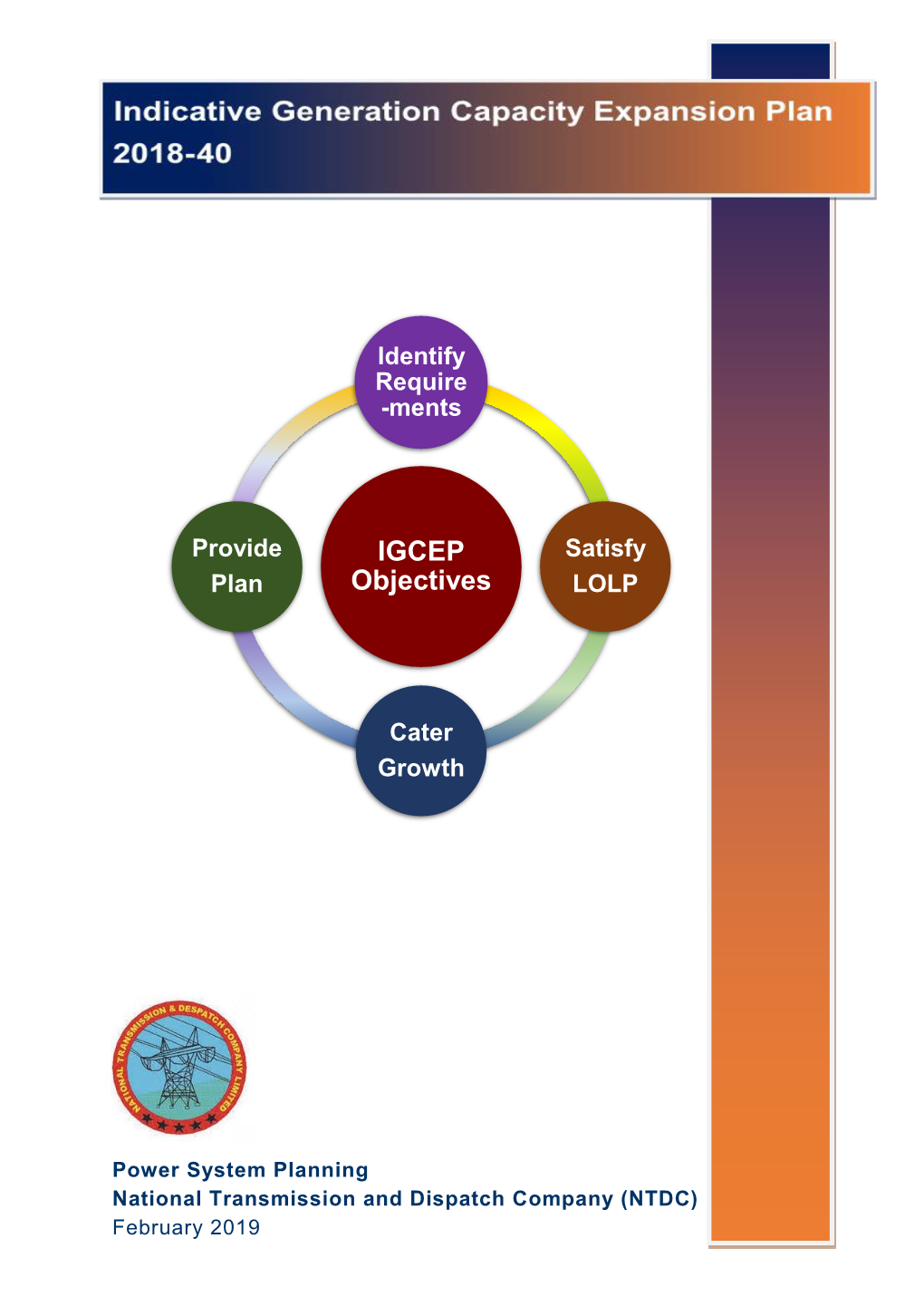 Indicative Generation Capacity Expansion Plan (IGCEP) 2018-40