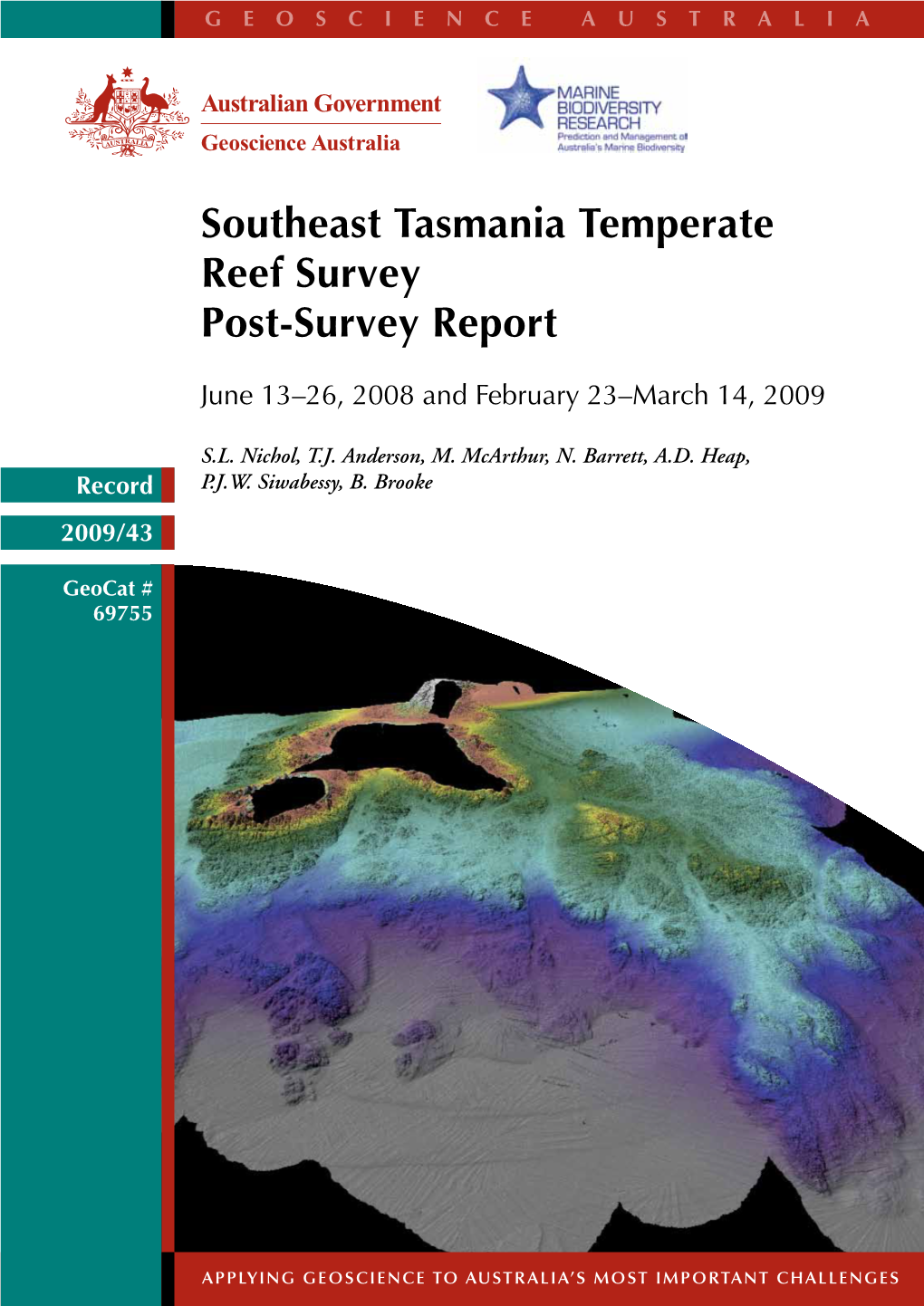 Geoscience Australia Survey Sol4769