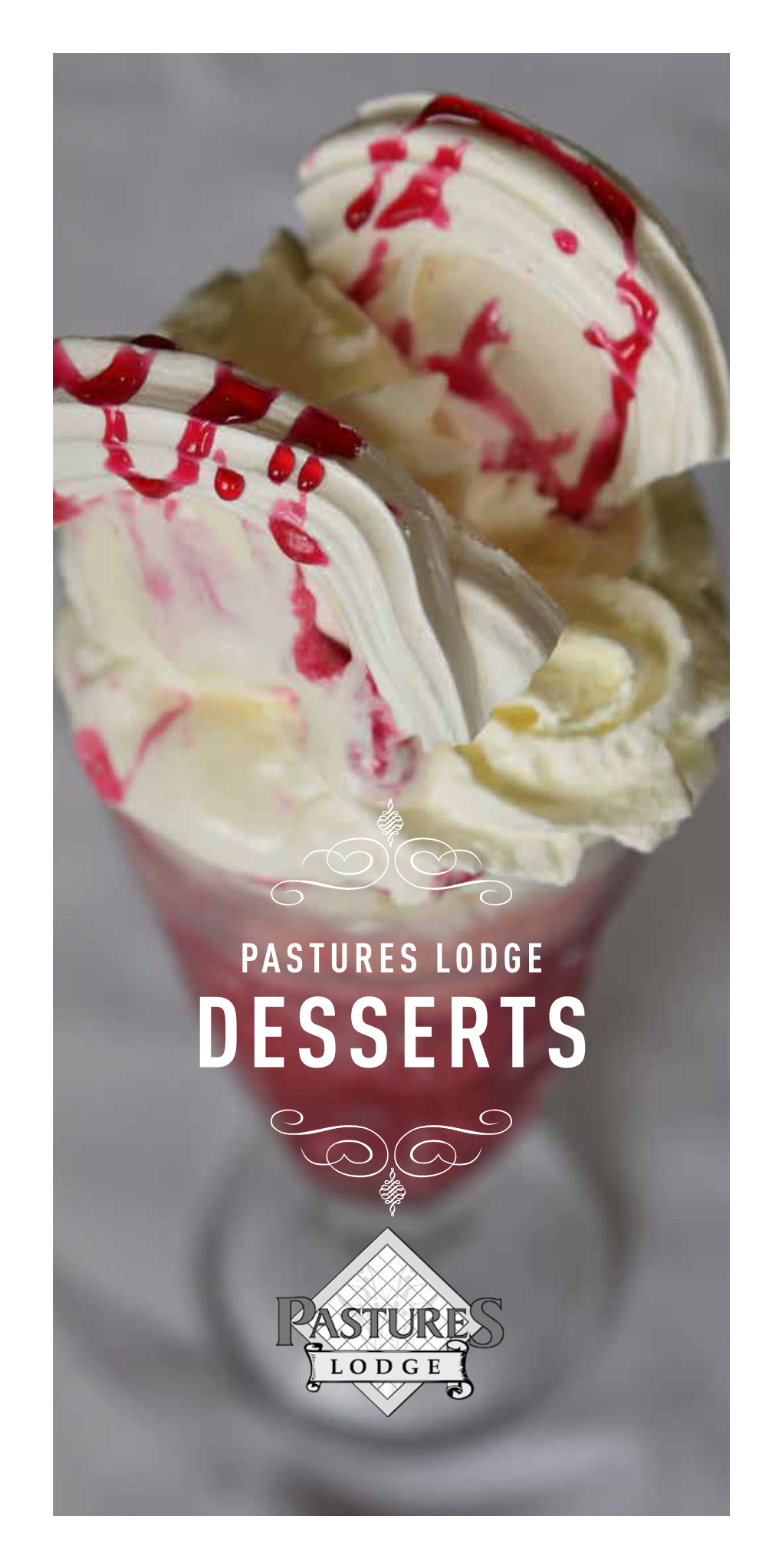 Dessert Menu