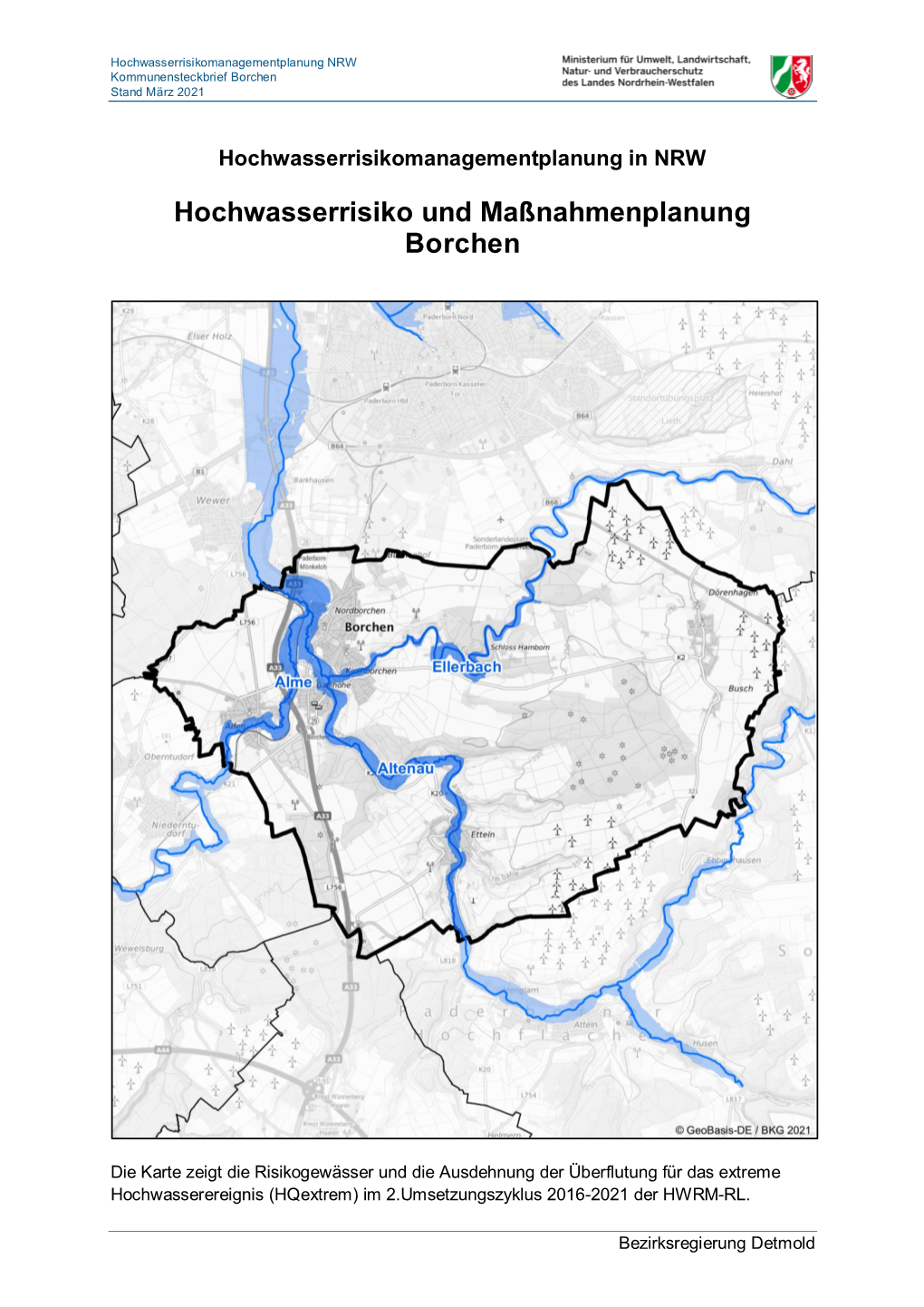 Borchen Stand März 2021