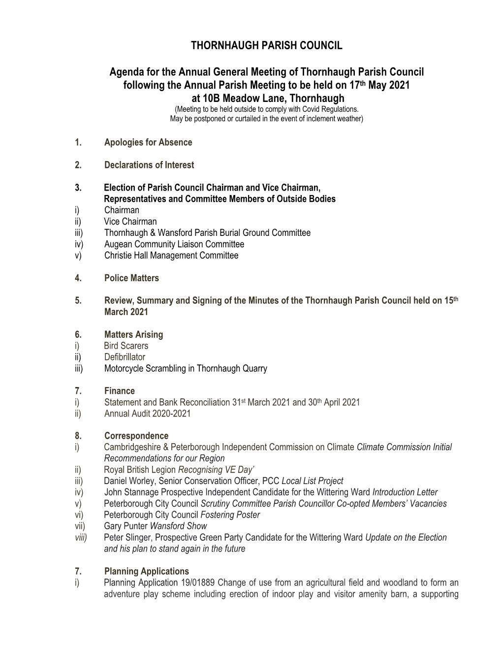 You Can Also Download This Agenda As a PDF File