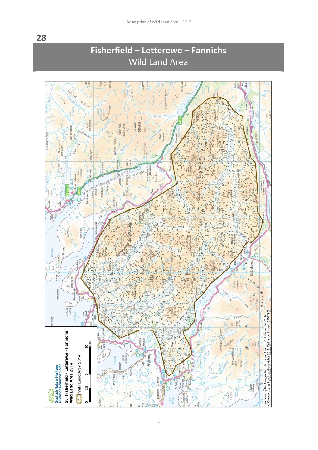 28 Fisherfield – Letterewe – Fannichs Wild Land Area