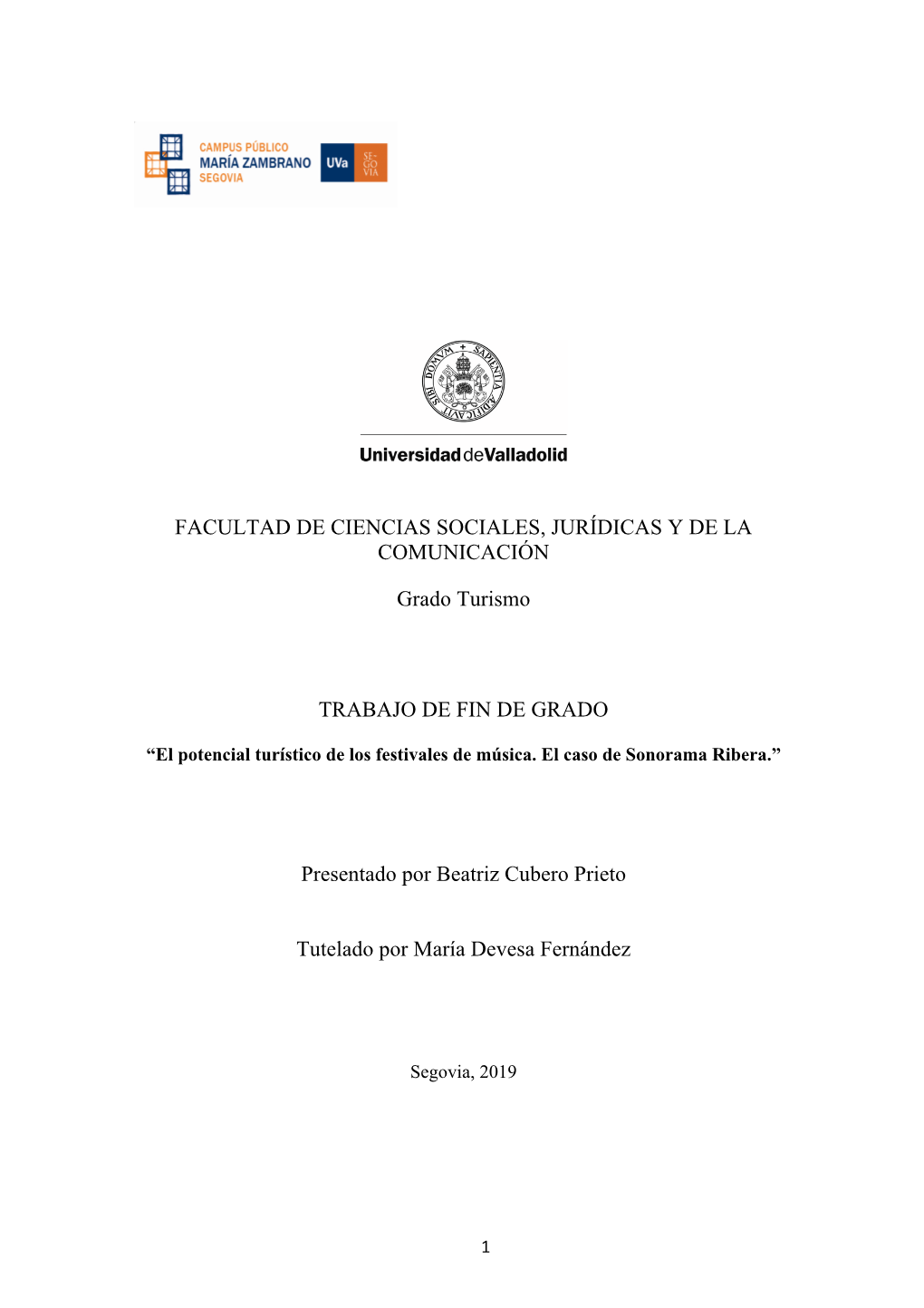 Facultad De Ciencias Sociales, Jurídicas Y De La Comunicación