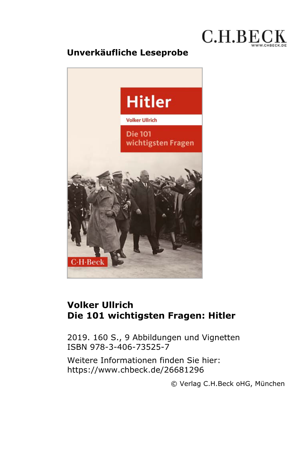 101 Fragen Hitler