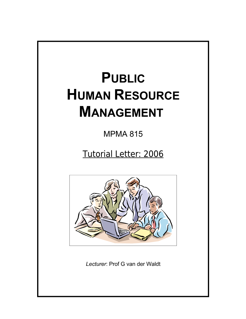 Tutorial Letter: 2006