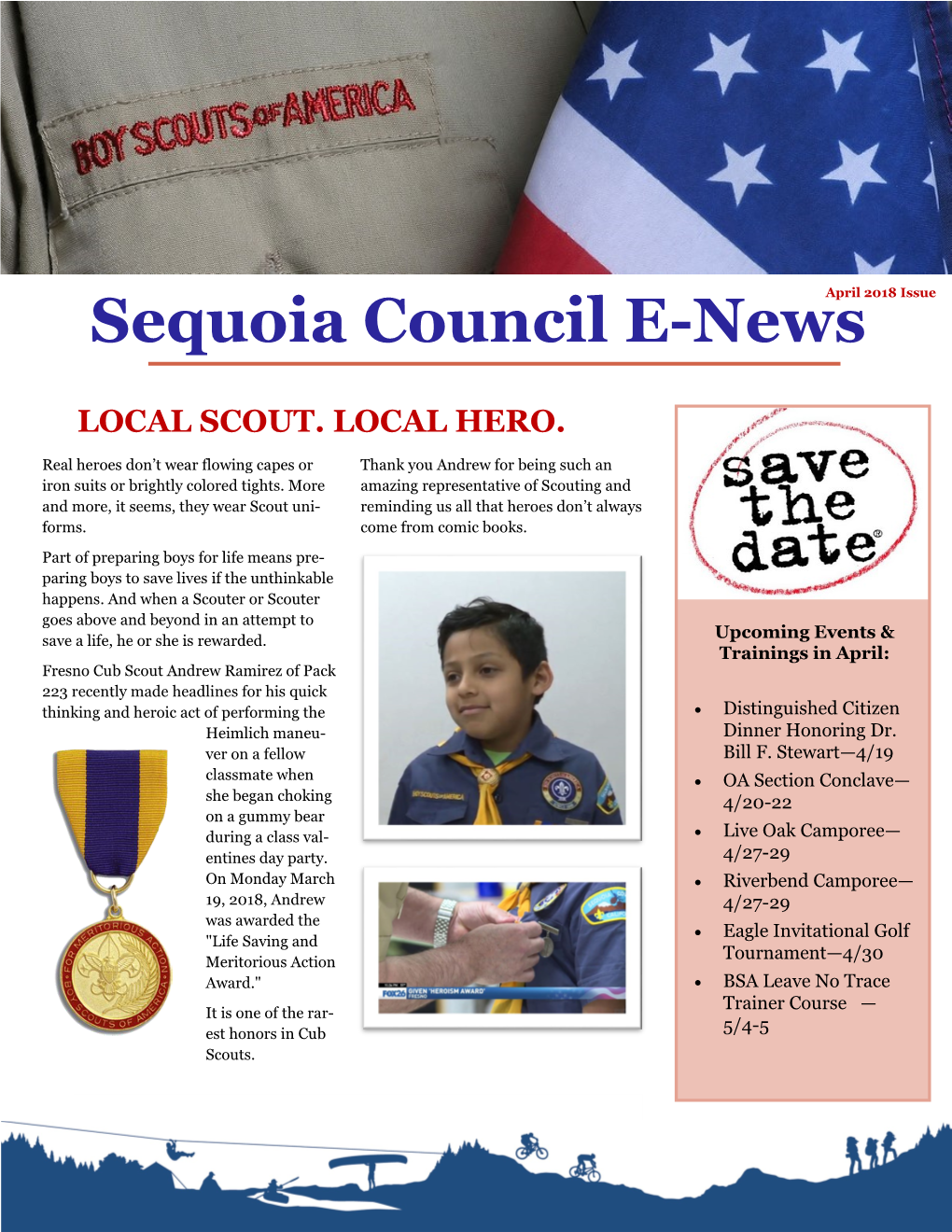 Sequoia Council E-News April 2018 Issue