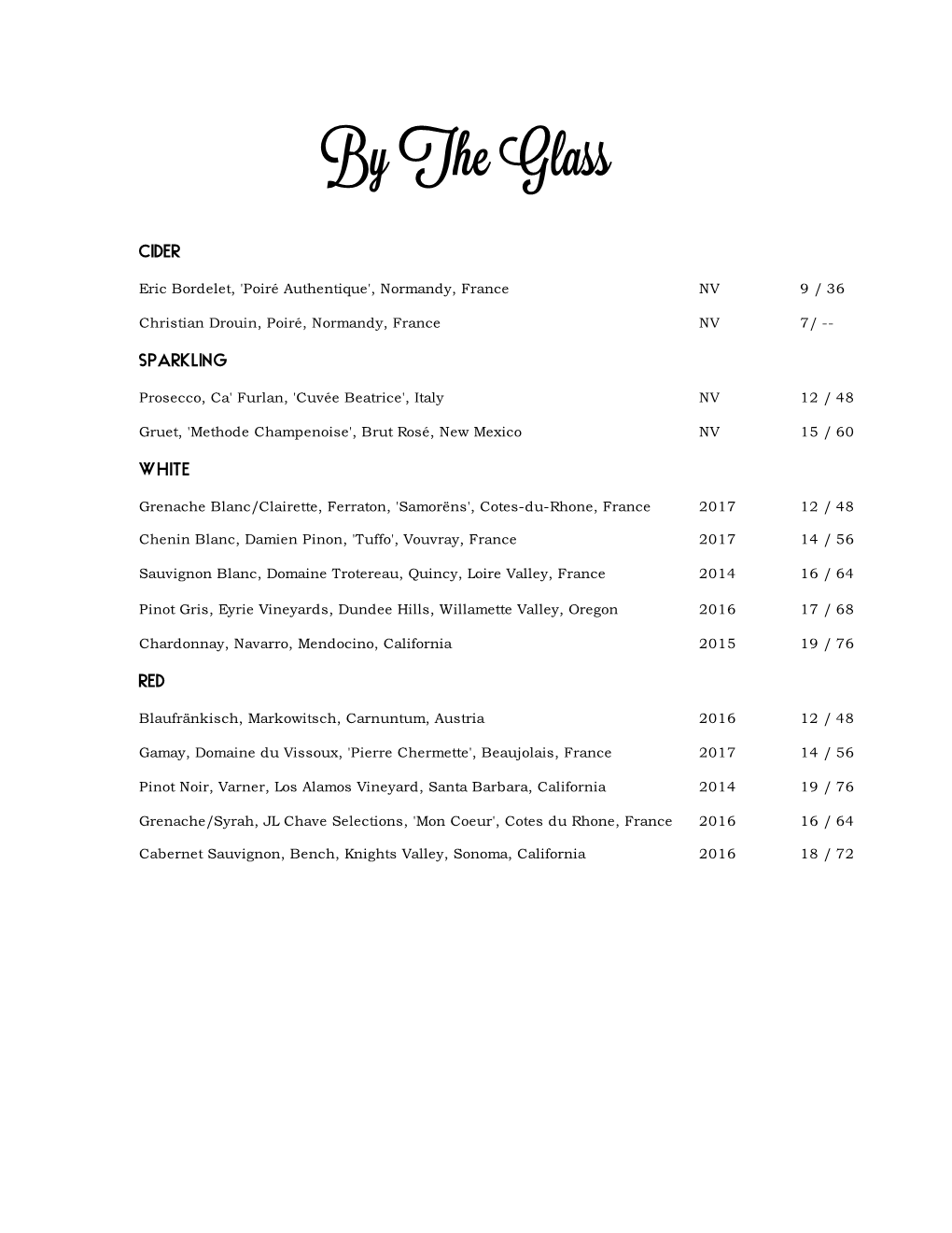 Winelist 11.19.18