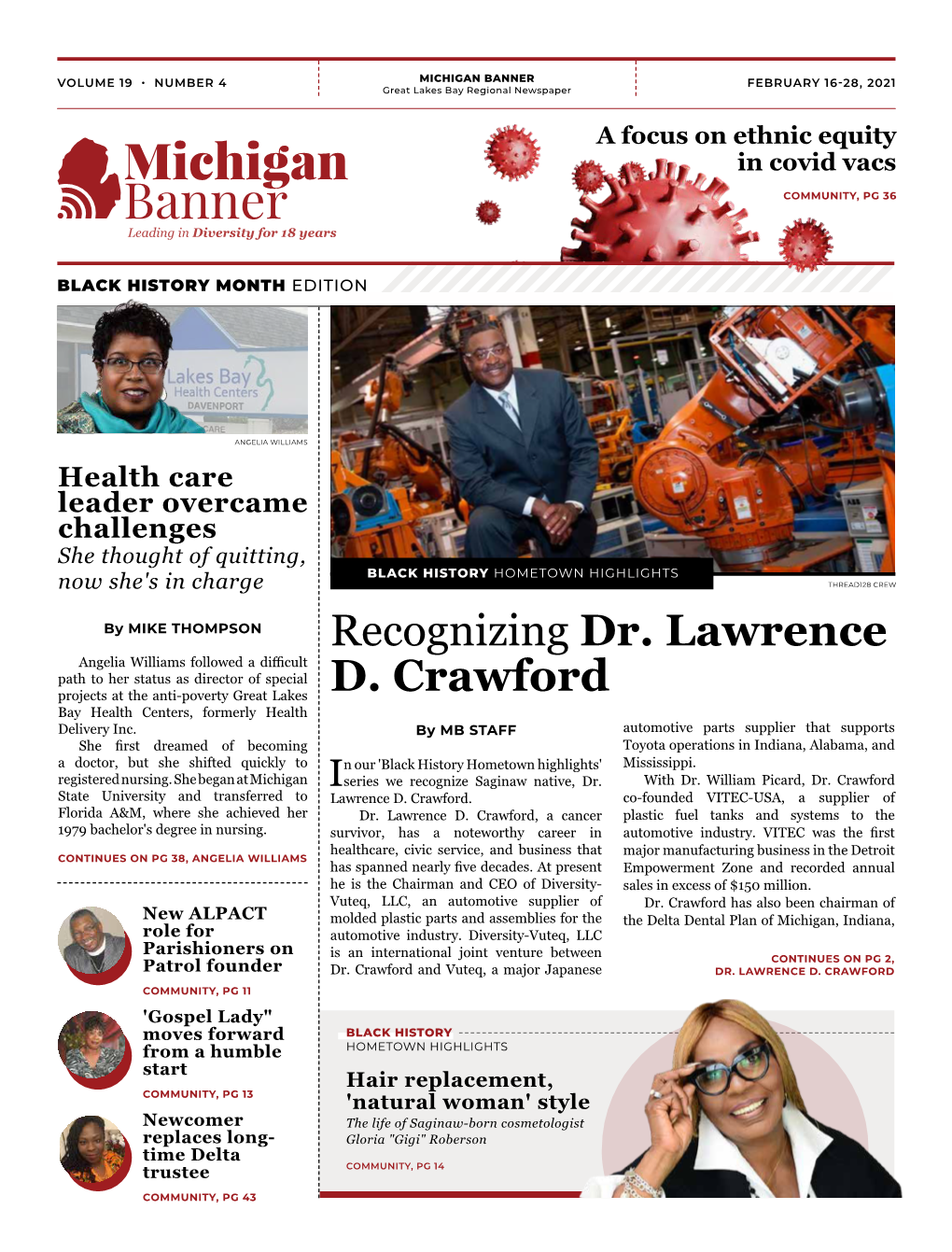 Recognizing Dr. Lawrence D. Crawford