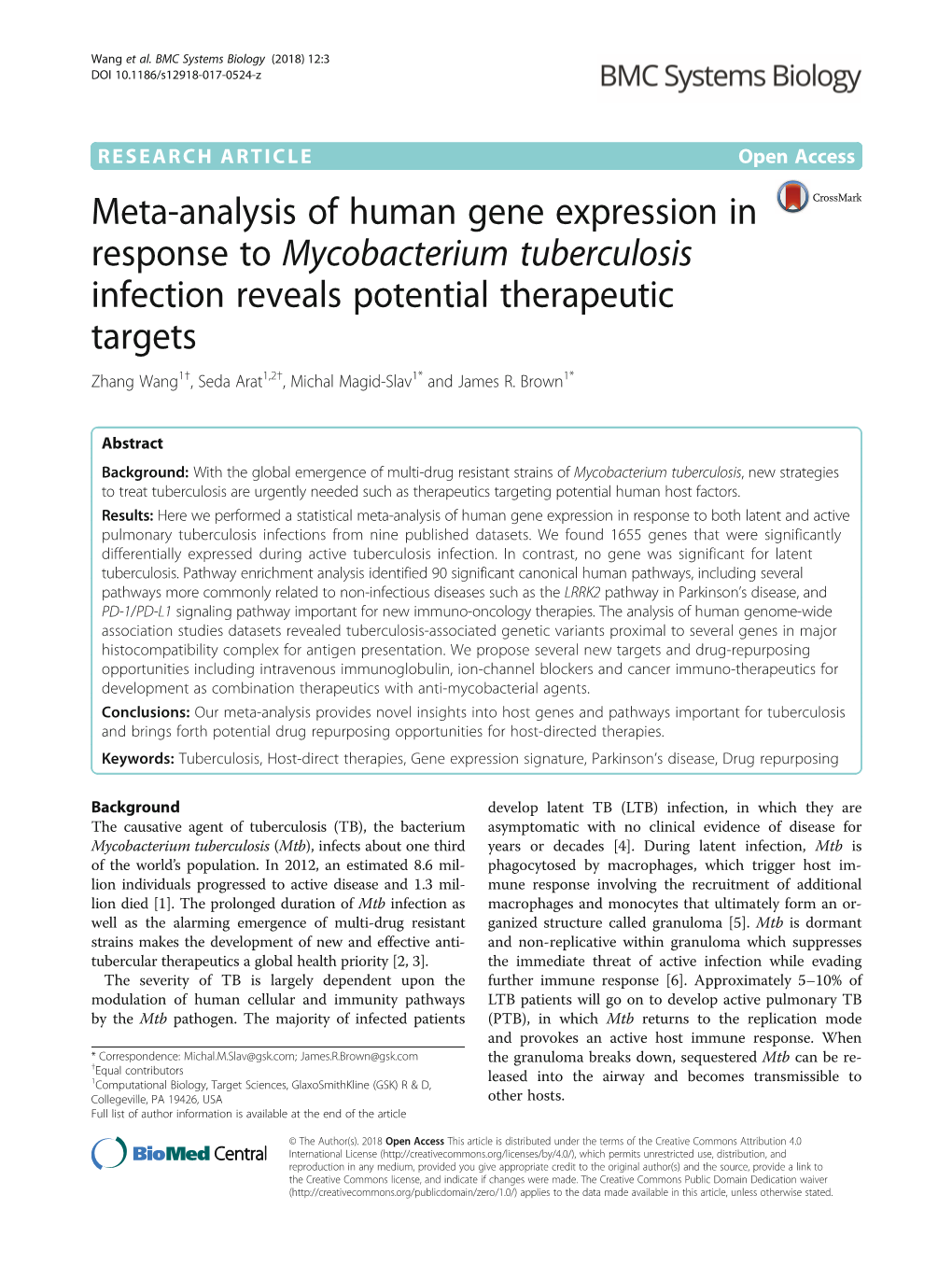 Meta-Analysis of Human Gene Expression in Response To