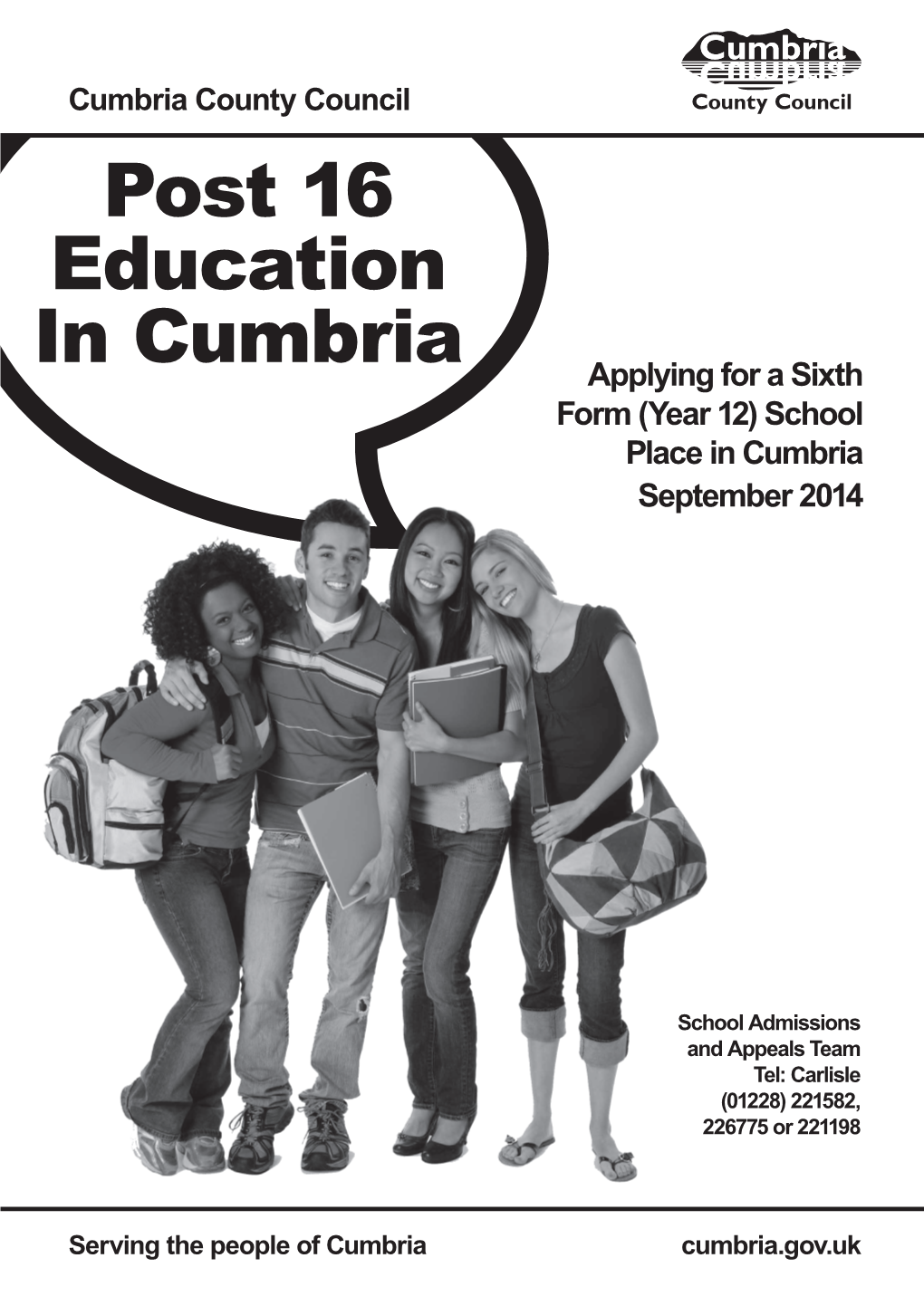 Post 16 Education in Cumbria Booklet 2014