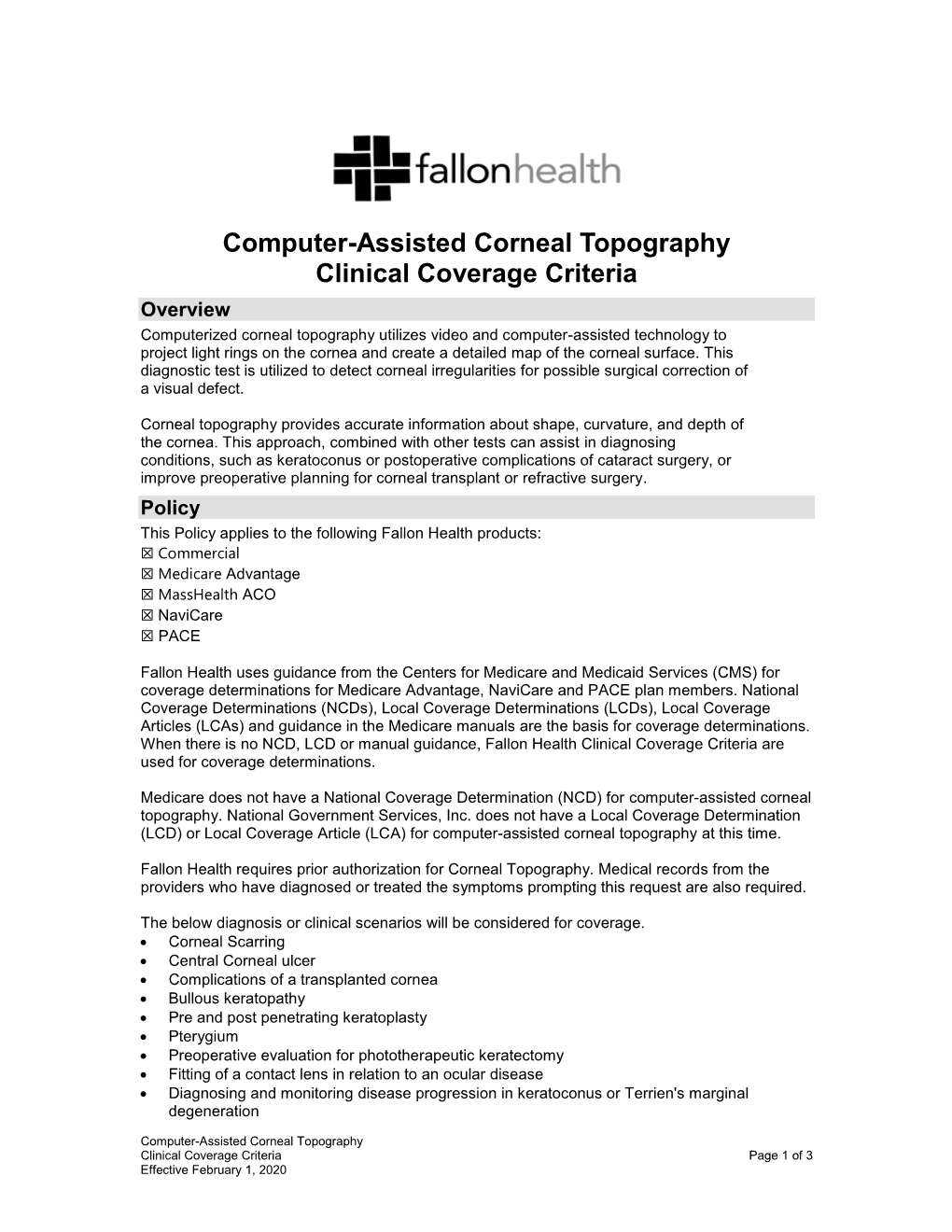 Computer-Assisted Corneal Topography