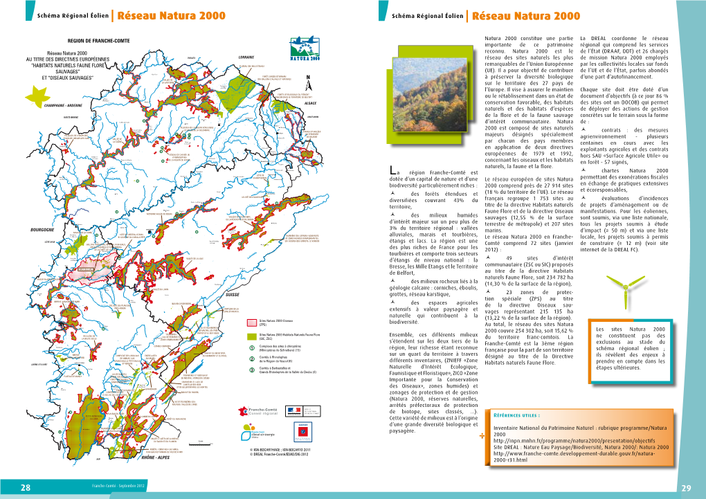 Réseau Natura 2000 Schéma Régional Éolien | Réseau Natura 2000