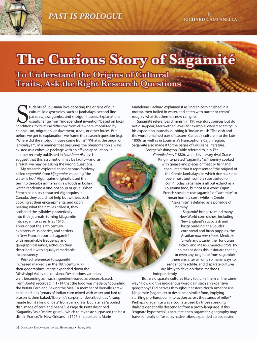 The Curious Story of Sagamite