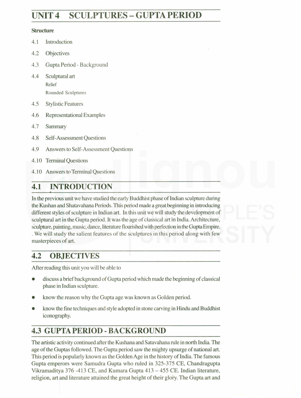 Unit 4 Sculptures-Guptaperiod