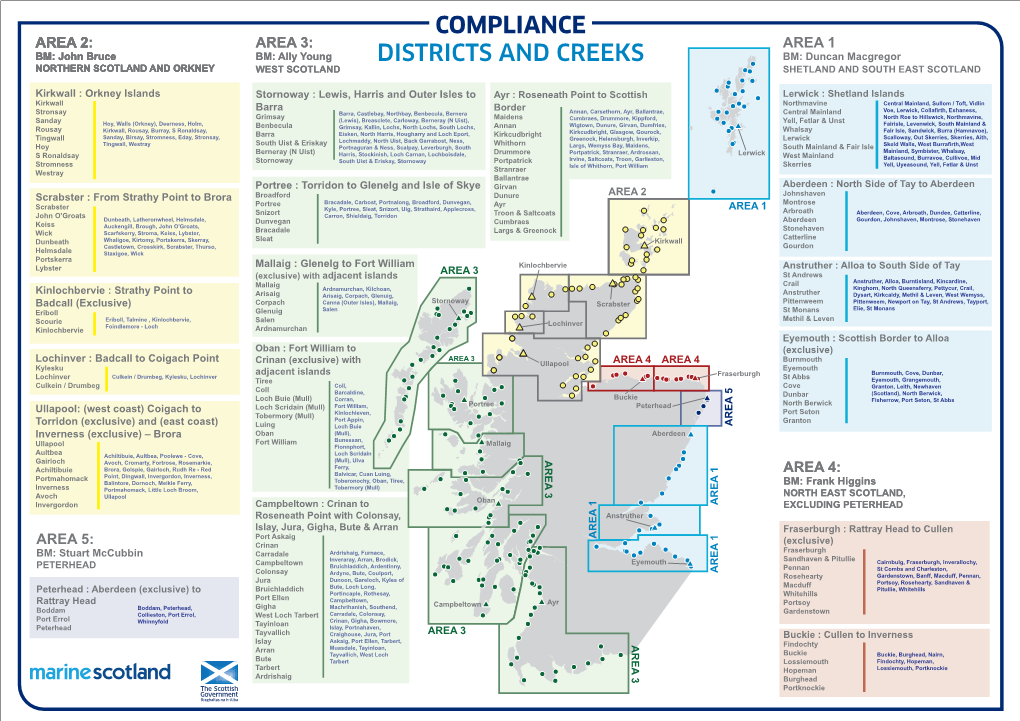 Districts and Creeks A3 March 2015 Copy