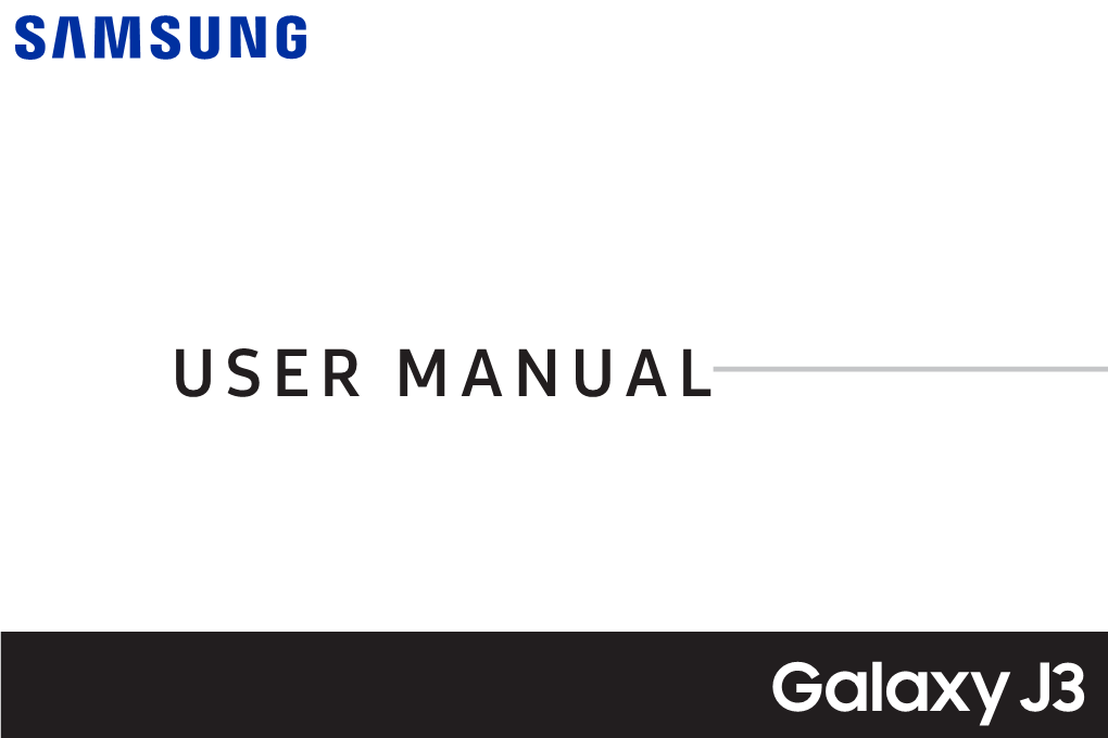 Samsung Galaxy J3 J337A User Manual