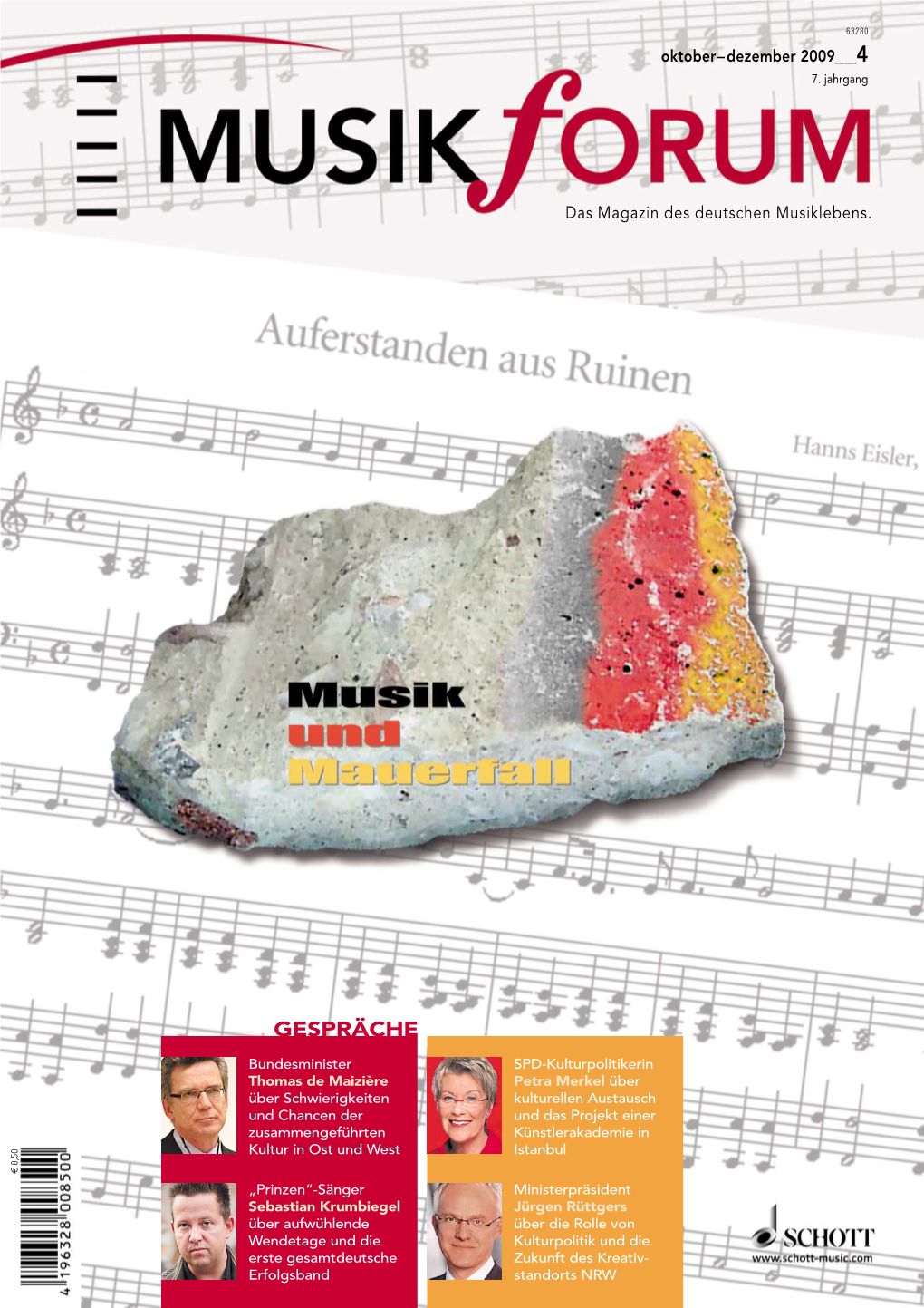 Das Magazin Des Deutschen Musiklebens