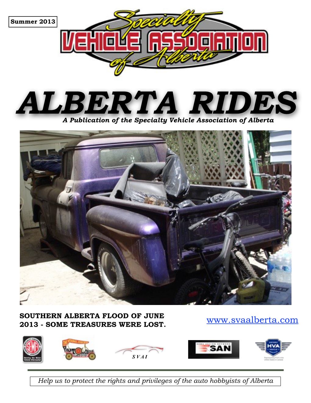 Alberta Rides Summer 2013